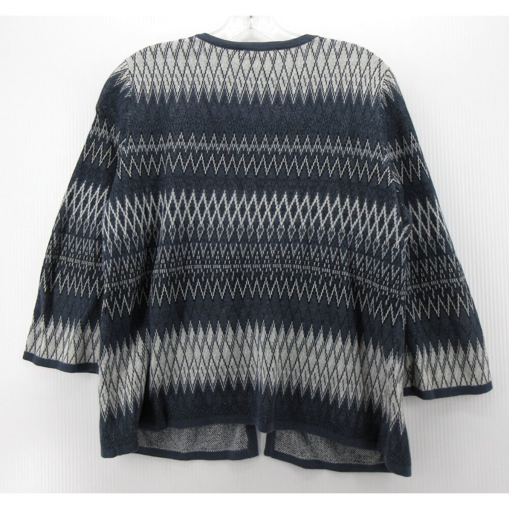 Pendleton Sweater Medium Petites Linen Blend Card… - image 6